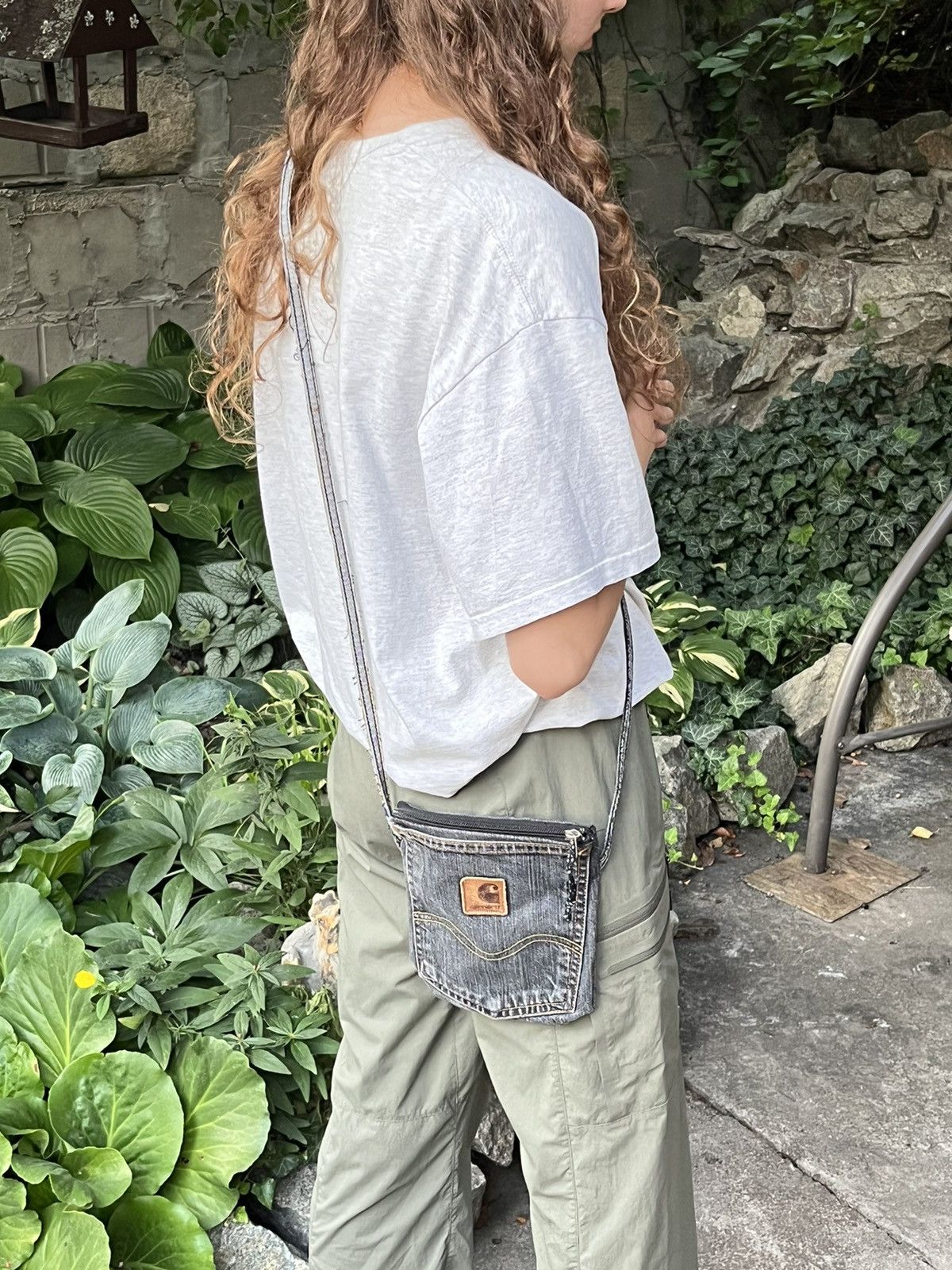 Carhartt Carhartt vintage reworked recycle pocket bag Size ONE SIZE - 3 Thumbnail