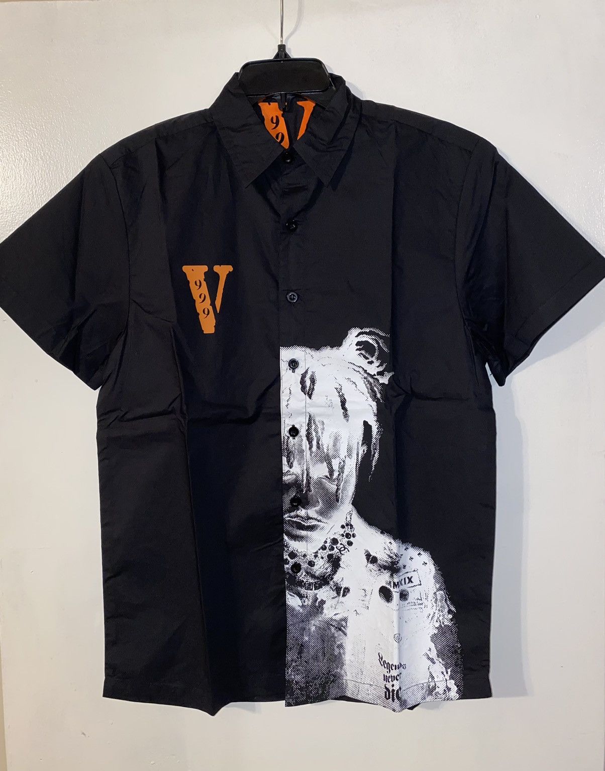 Juice Wrld good Vlone Button up shirt