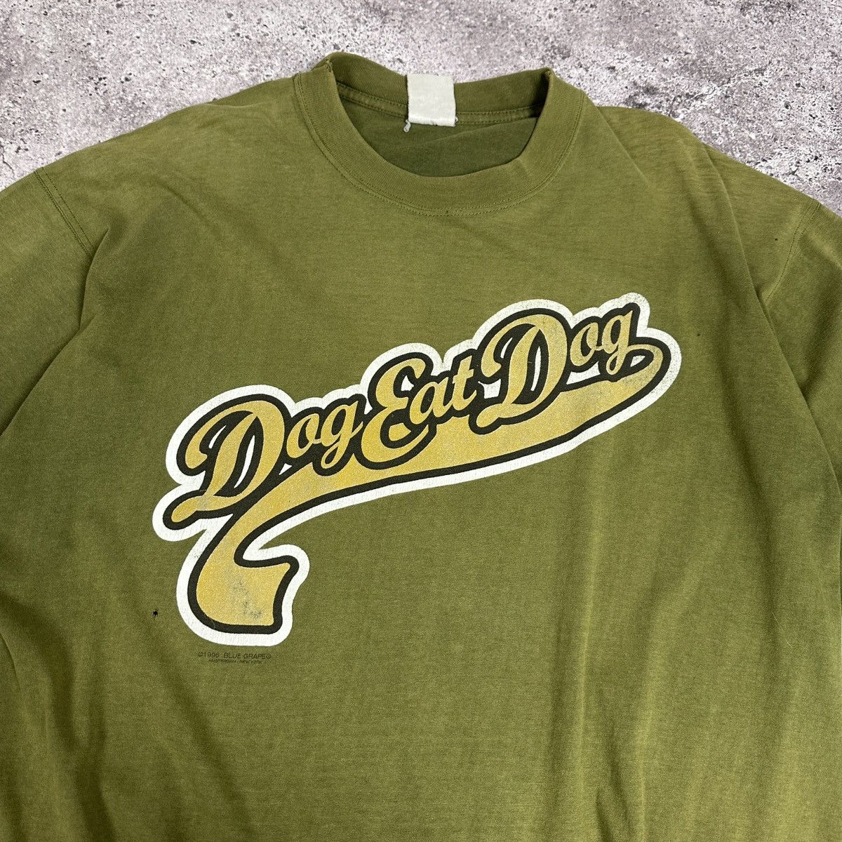 Band Tees Vintage 90s Dog Eat Dog Play Games Sun Faded tee Blue Grape Size US XL / EU 56 / 4 - 10 Thumbnail