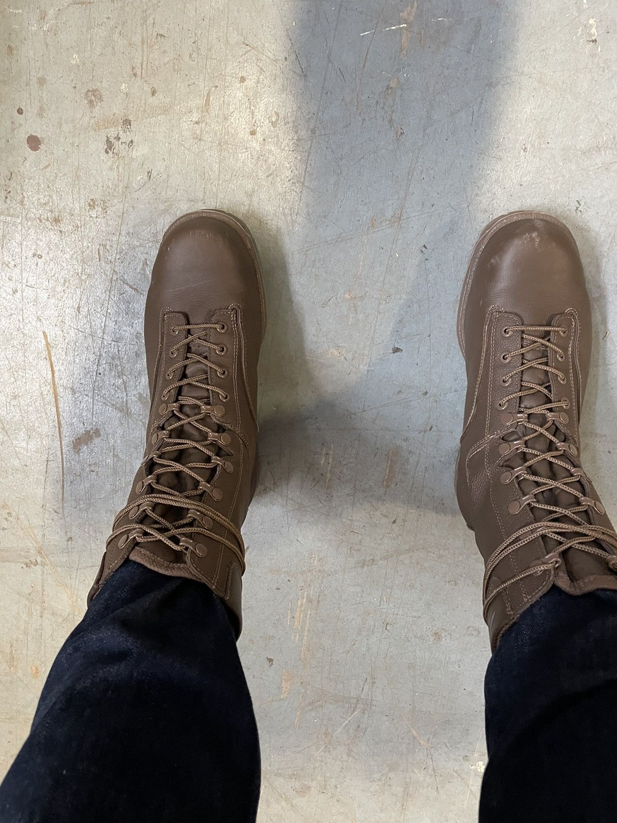 Military issue Combat Boots