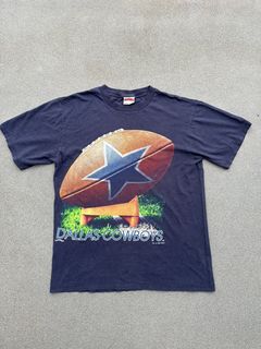 Vintage Dallas Cowboys Shirt Adult M Black Superbowl Champions 90s  Distressed