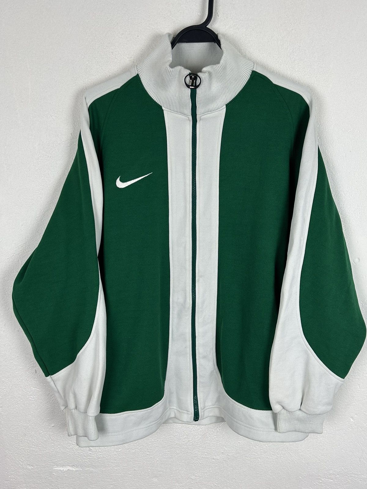 Vtg Nike Tracksuit 90's online XXL Jacket w/ Pants Forrest Green Warmup Swoosh EUC