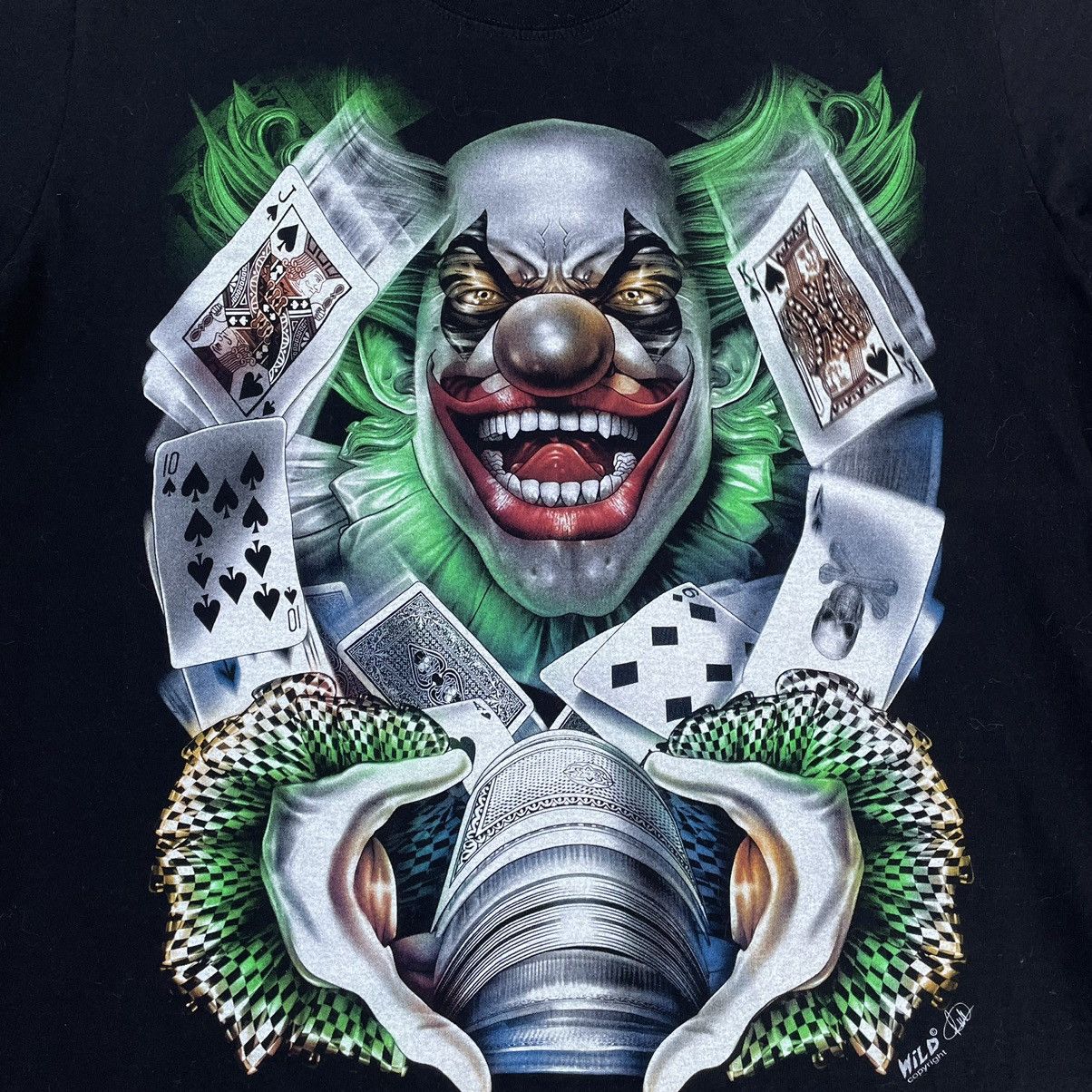 DC Comics × Vintage Vintage Joker T-shirt Size US L / EU 52-54 / 3 - 4 Thumbnail