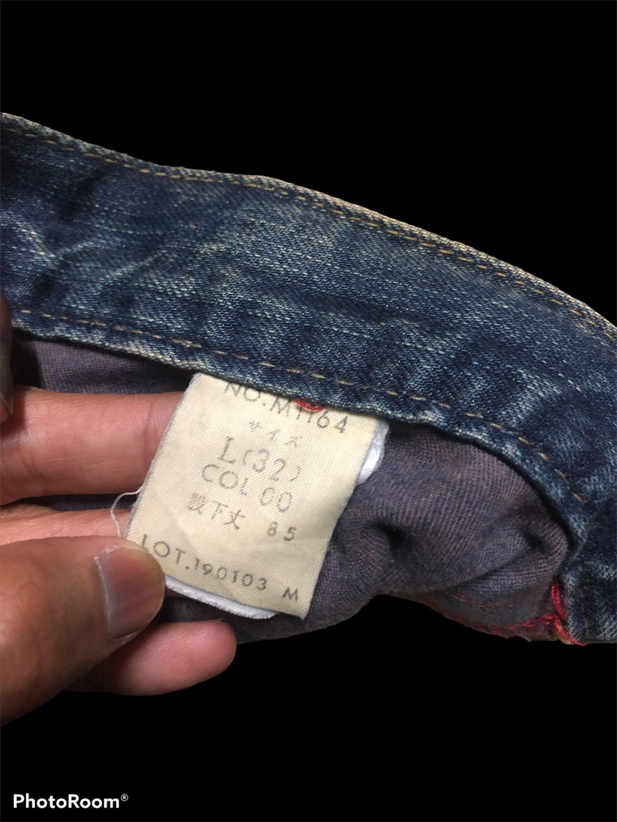 Japanese Brand FLARED⚡️⚡️BLUE WAY WASHED BLUE DENIM Size US 34 / EU 50 - 5 Thumbnail