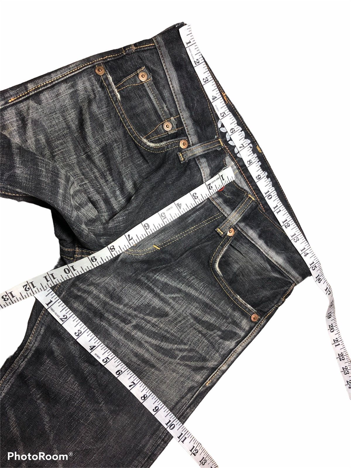 Edwin FLARE EDWIN WASHED BLACK DENIM Size US 30 / EU 46 - 7 Thumbnail