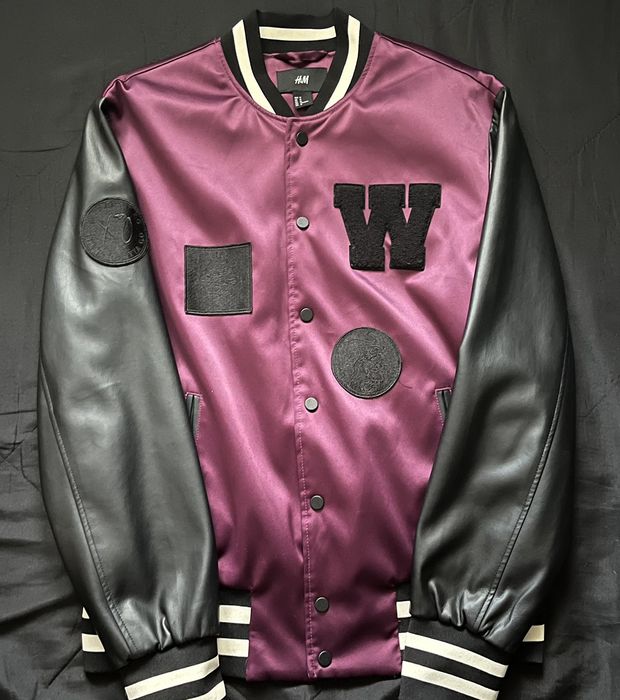 H M The Weeknd x H M varsity jacket Grailed