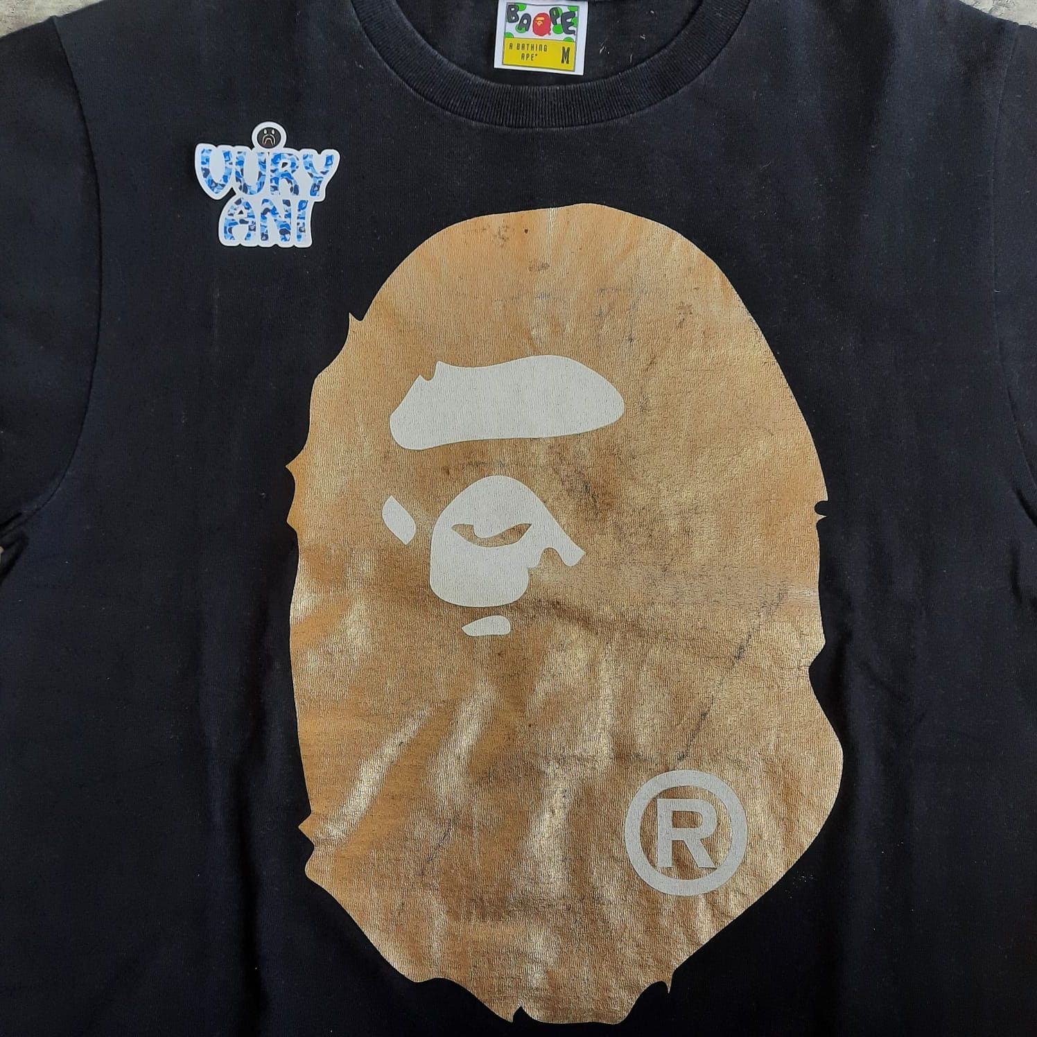 Bape Foil Big Ape Head Tee Size US M / EU 48-50 / 2 - 3 Thumbnail