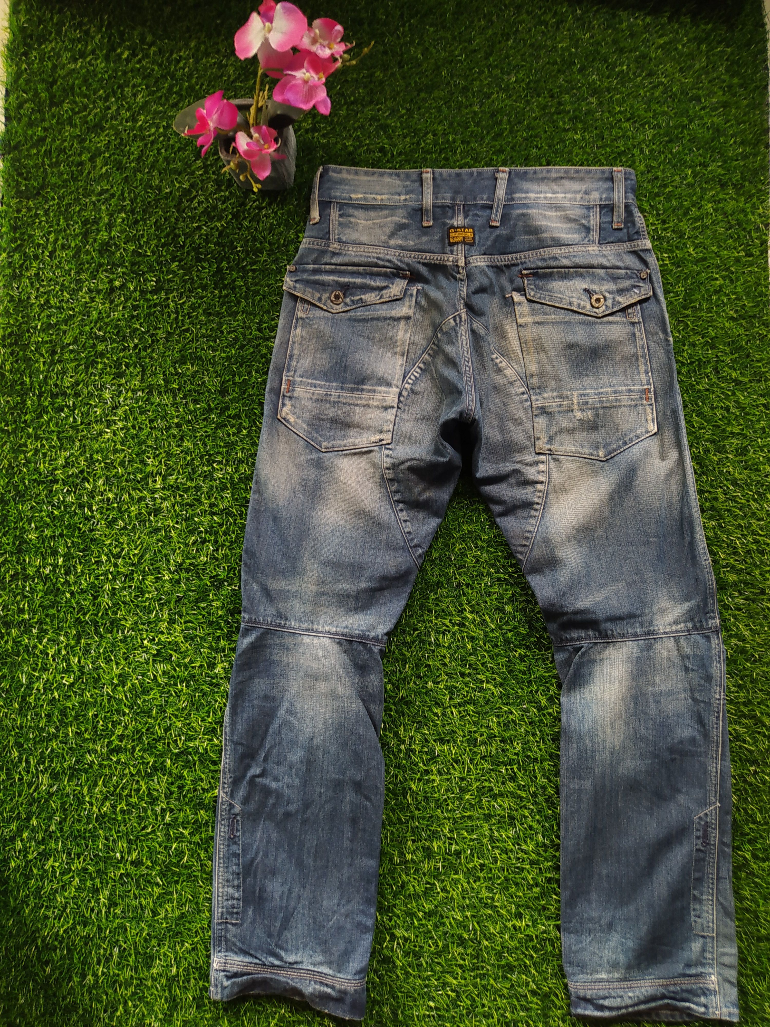 G-Star Distressed G-Star Raw Jeans Size US 32 / EU 48 - 2 Thumbnail