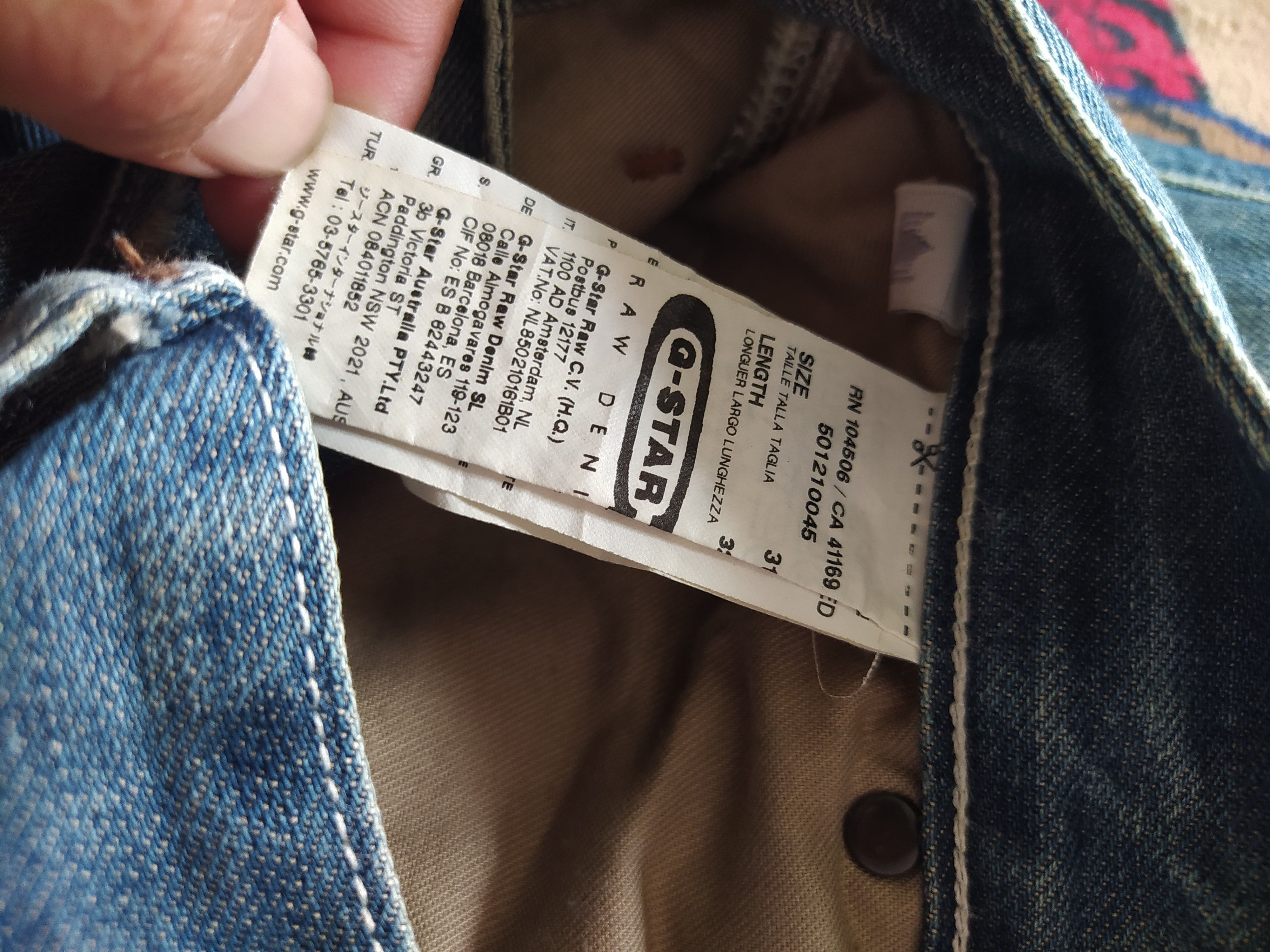 G-Star Distressed G-Star Raw Jeans Size US 32 / EU 48 - 5 Thumbnail