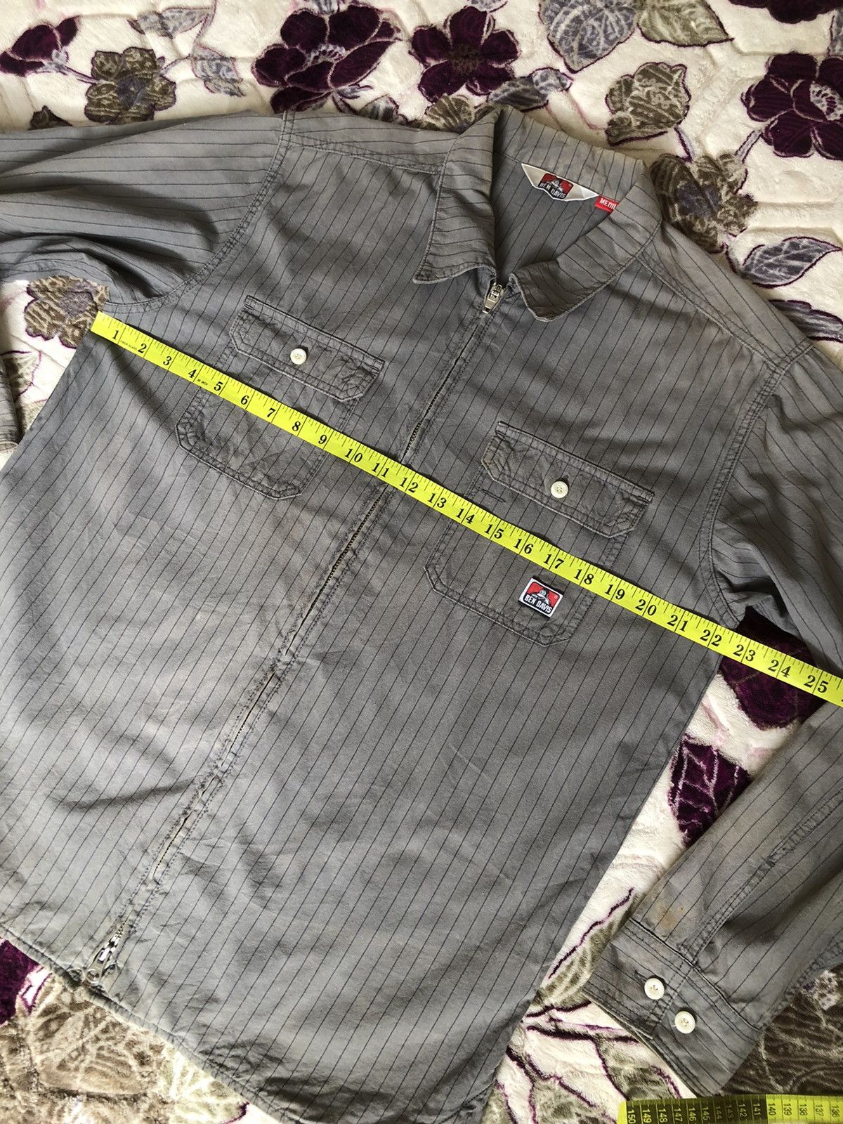 Ben Davis × Vintage Vintage Ben Davis Zipper Shirts Size US M / EU 48-50 / 2 - 4 Thumbnail