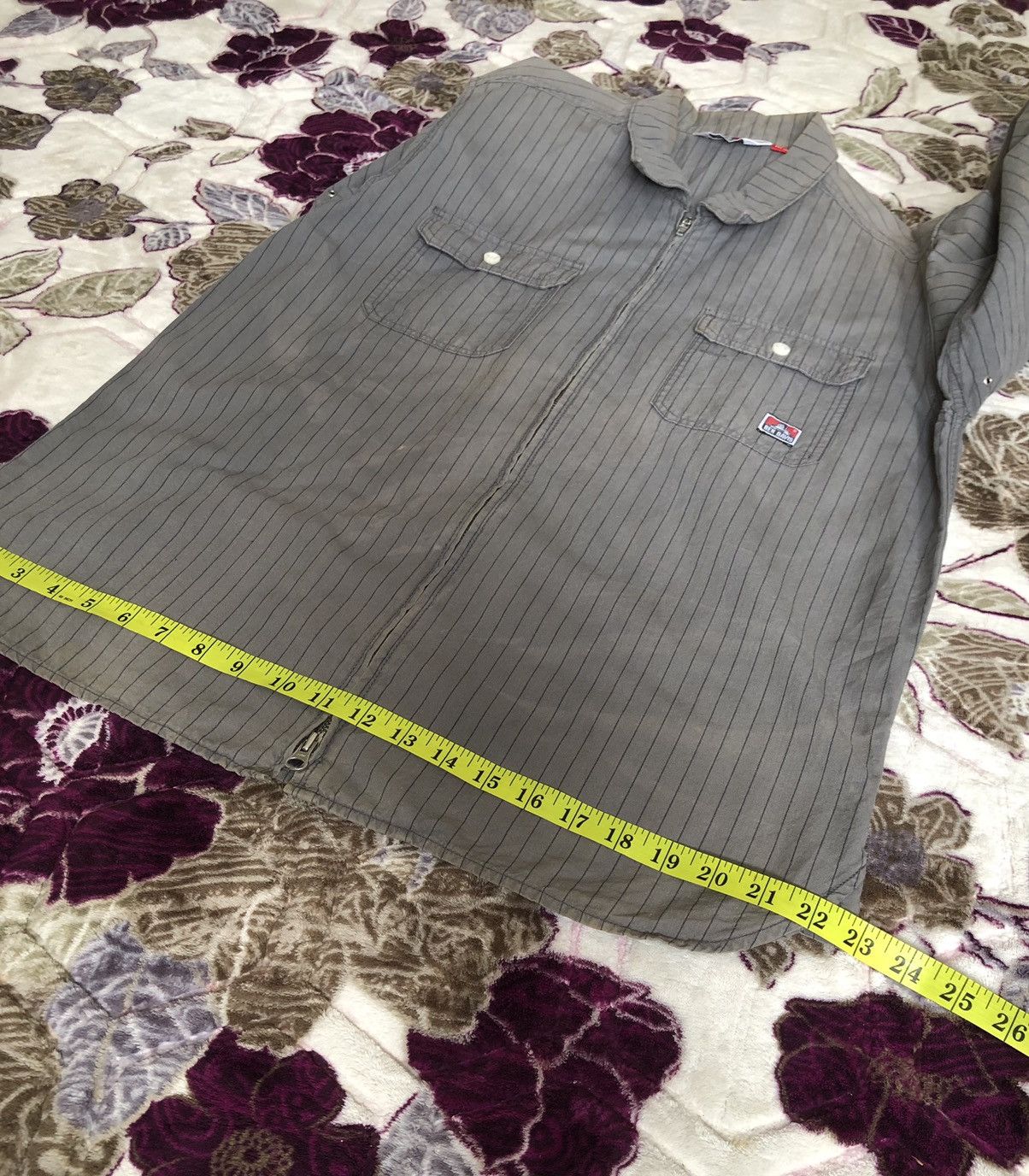 Ben Davis × Vintage Vintage Ben Davis Zipper Shirts Size US M / EU 48-50 / 2 - 9 Thumbnail