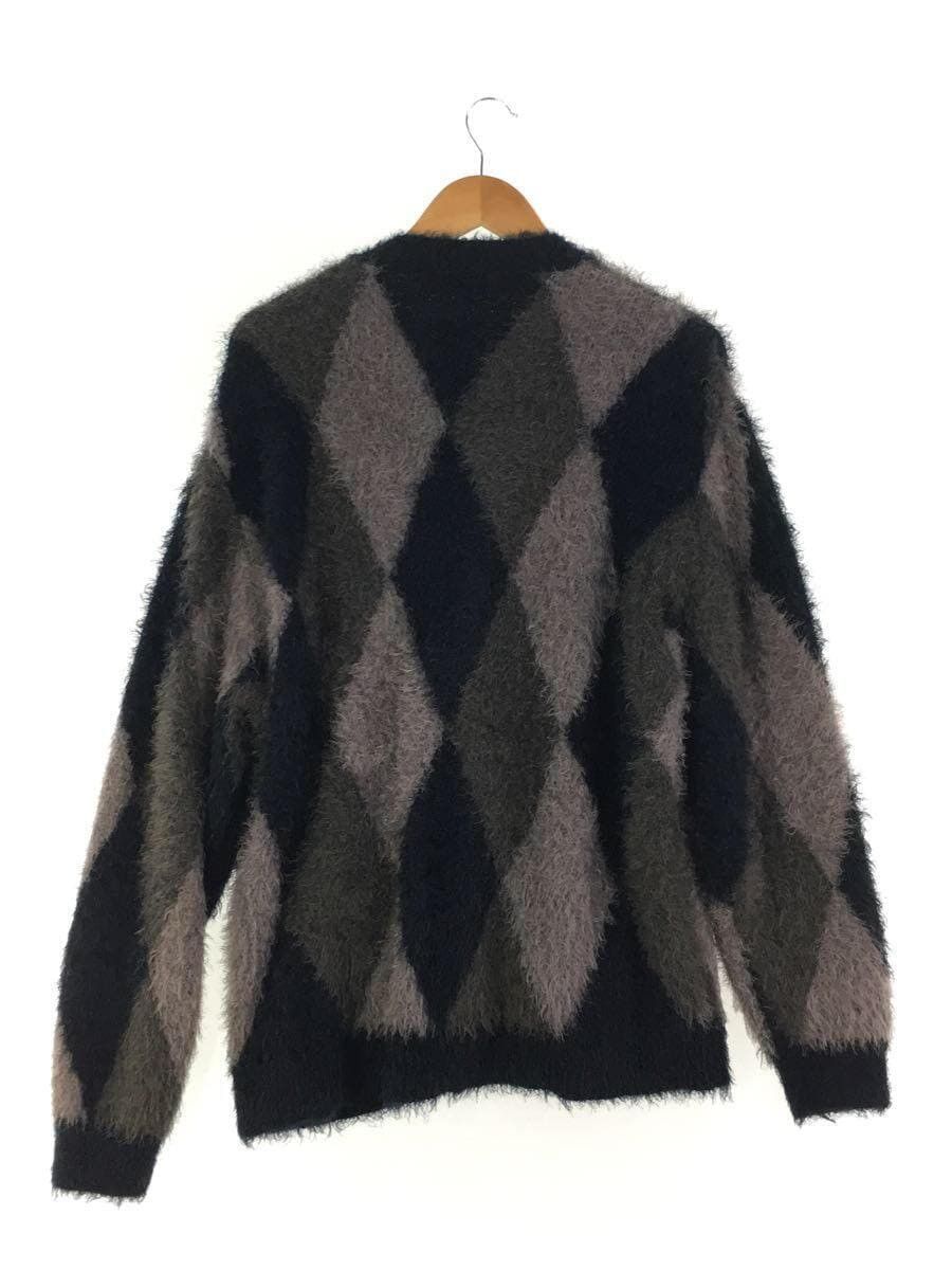 Number (N)ine Fuzzy Argyle Cardigan Size US M / EU 48-50 / 2 - 2 Thumbnail