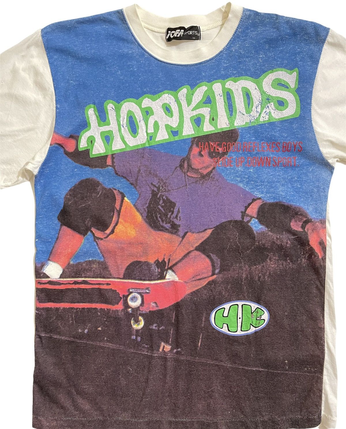 Vintage vintage HOP KIDS skate tees streetwear Size US XXS / EU 40 - 3 Thumbnail