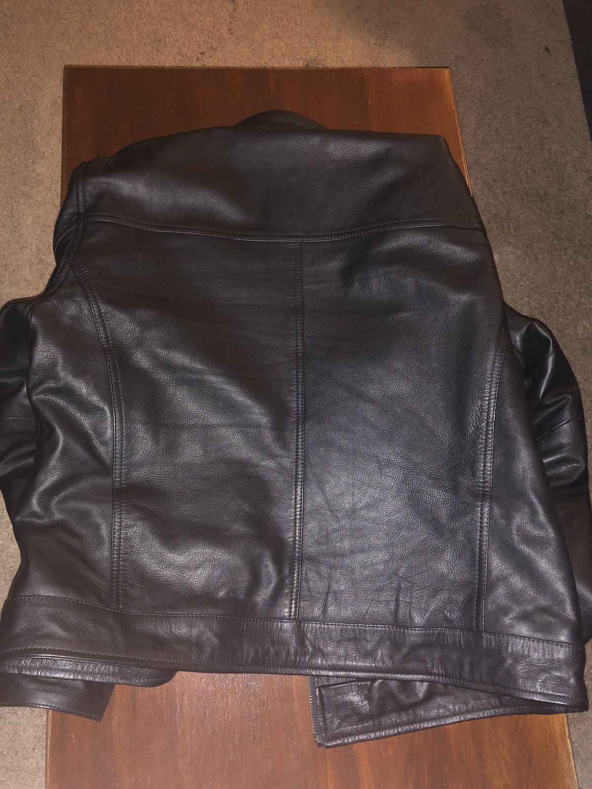 Vintage x Cafe Racer Leather Jacket x *full grain leather*