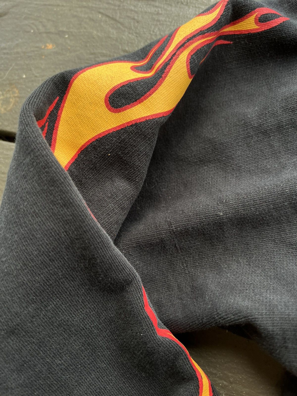 Palm Angels Palm Angels fire sleeve hoodie Size US M / EU 48-50 / 2 - 3 Thumbnail