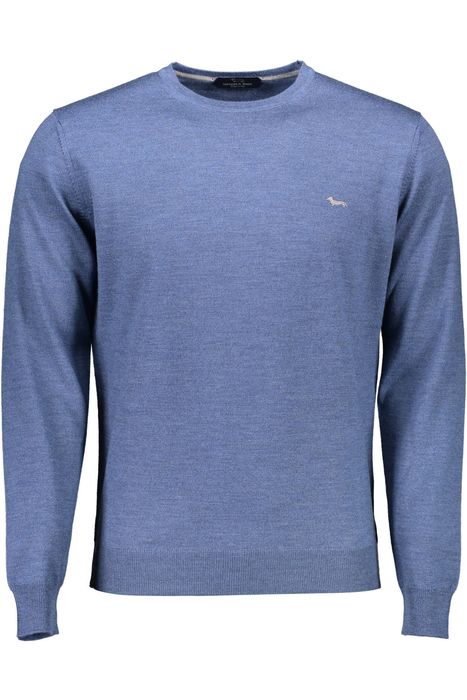 Harmont & Blaine Blue Cotton Men's Sweater main image 0