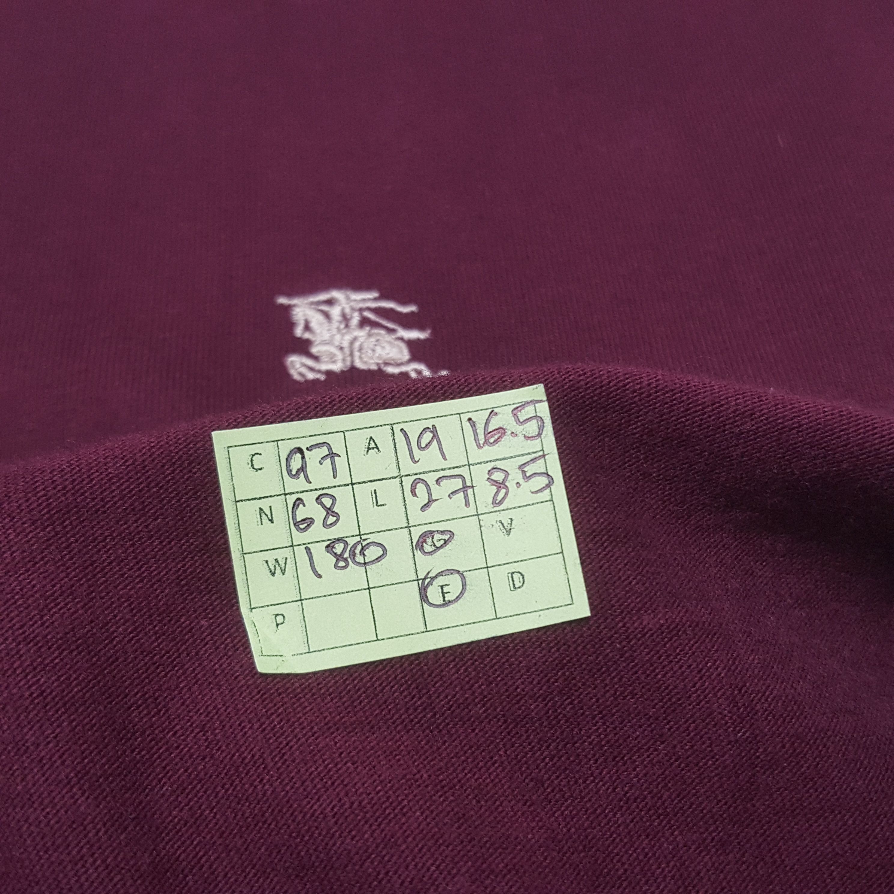 Vintage Burberry Nova Check Shoulder Design Tshirt