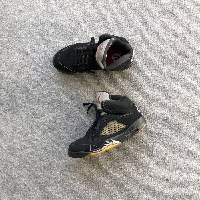 nike air jordan 5 retro og black metallic reimagined