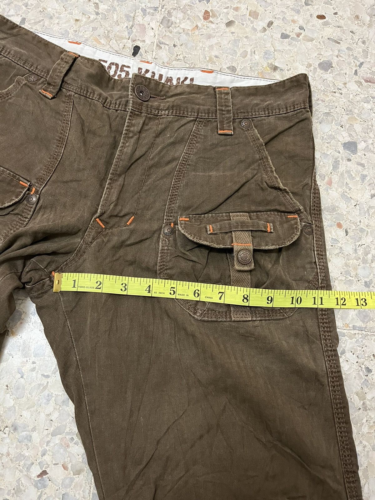 Edwin Japanese brand Edwin cargo pants street wear Size US 32 / EU 48 - 11 Thumbnail