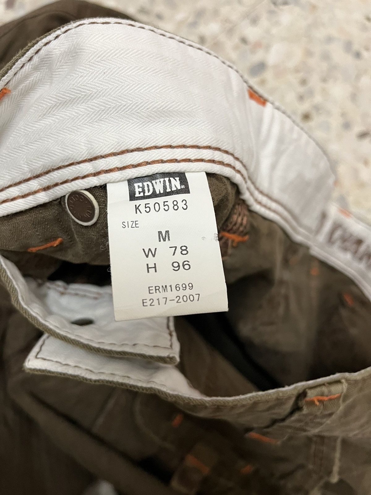 Edwin Japanese brand Edwin cargo pants street wear Size US 32 / EU 48 - 6 Thumbnail