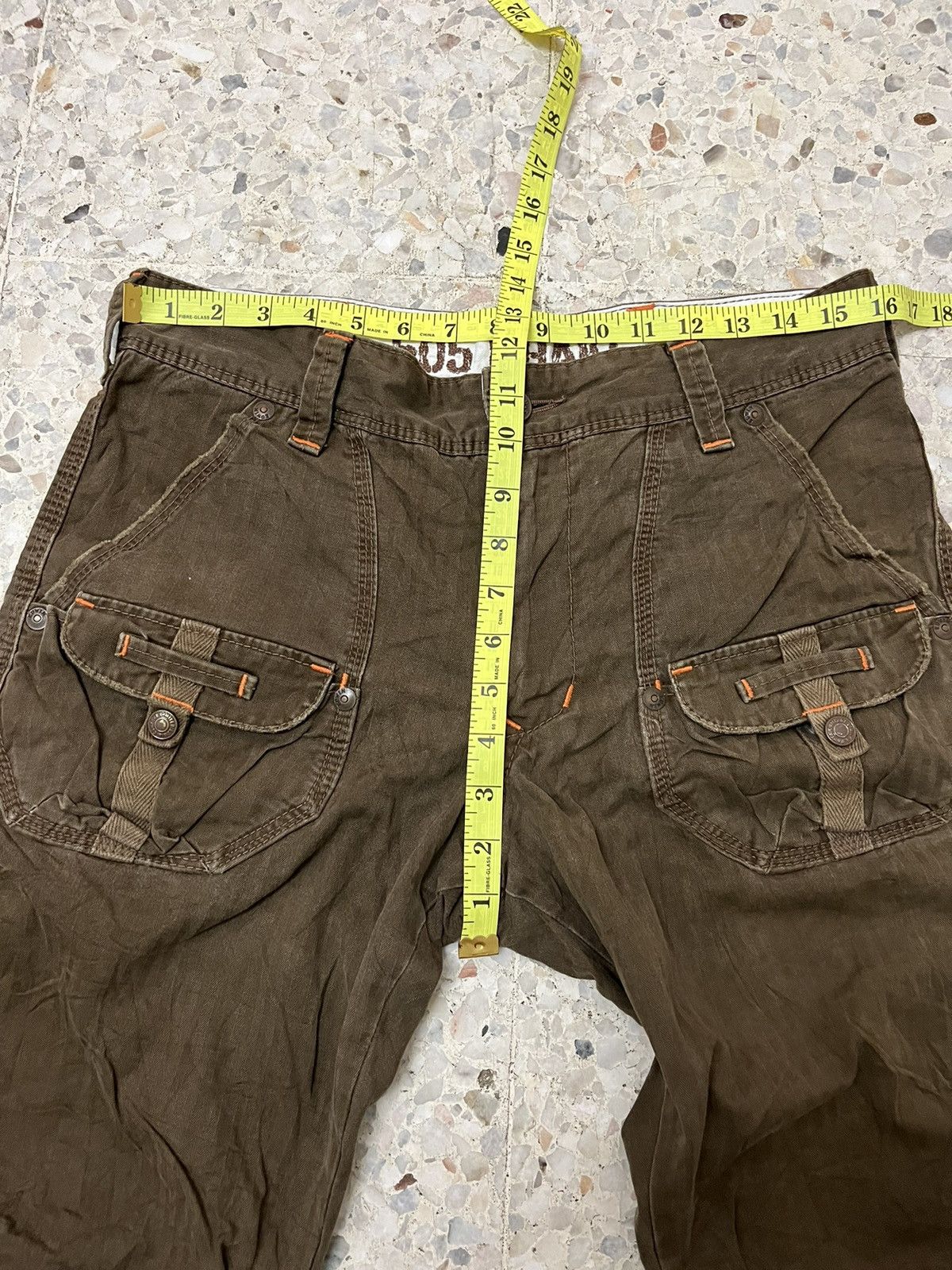 Edwin Japanese brand Edwin cargo pants street wear Size US 32 / EU 48 - 8 Thumbnail