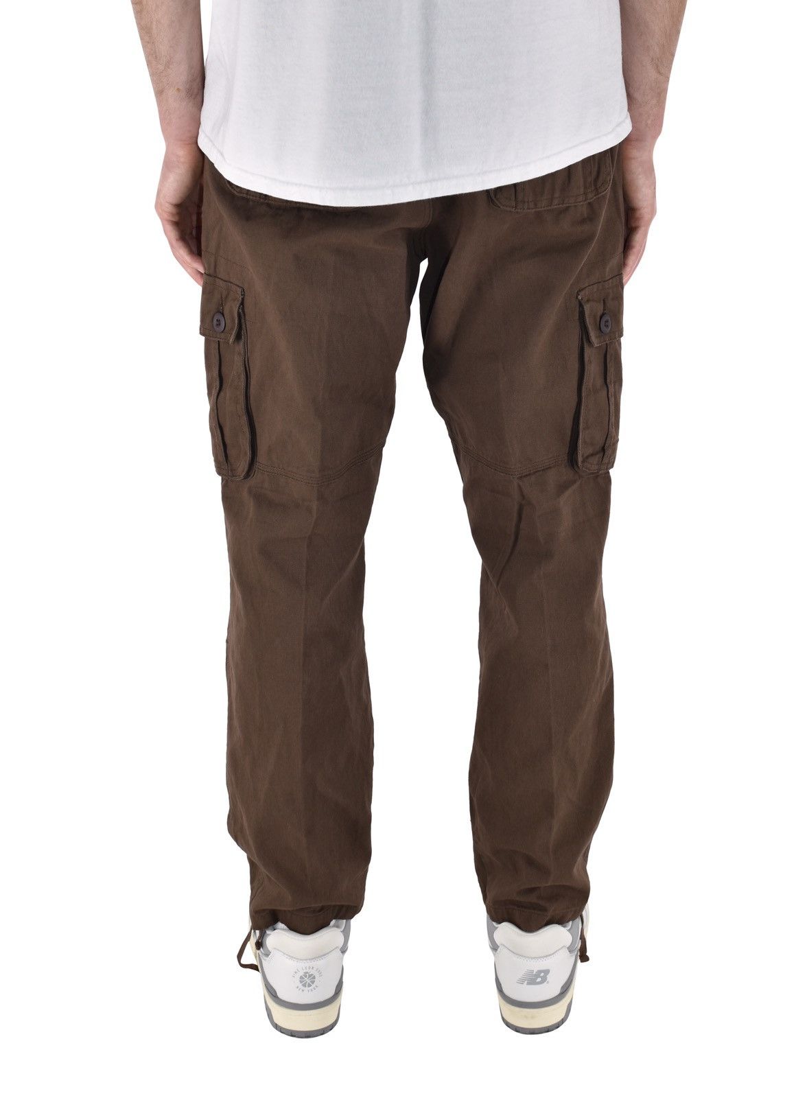 Japanese Brand 6 Pocket Cargo Pants Earth Brown Size US 31 - 3 Thumbnail