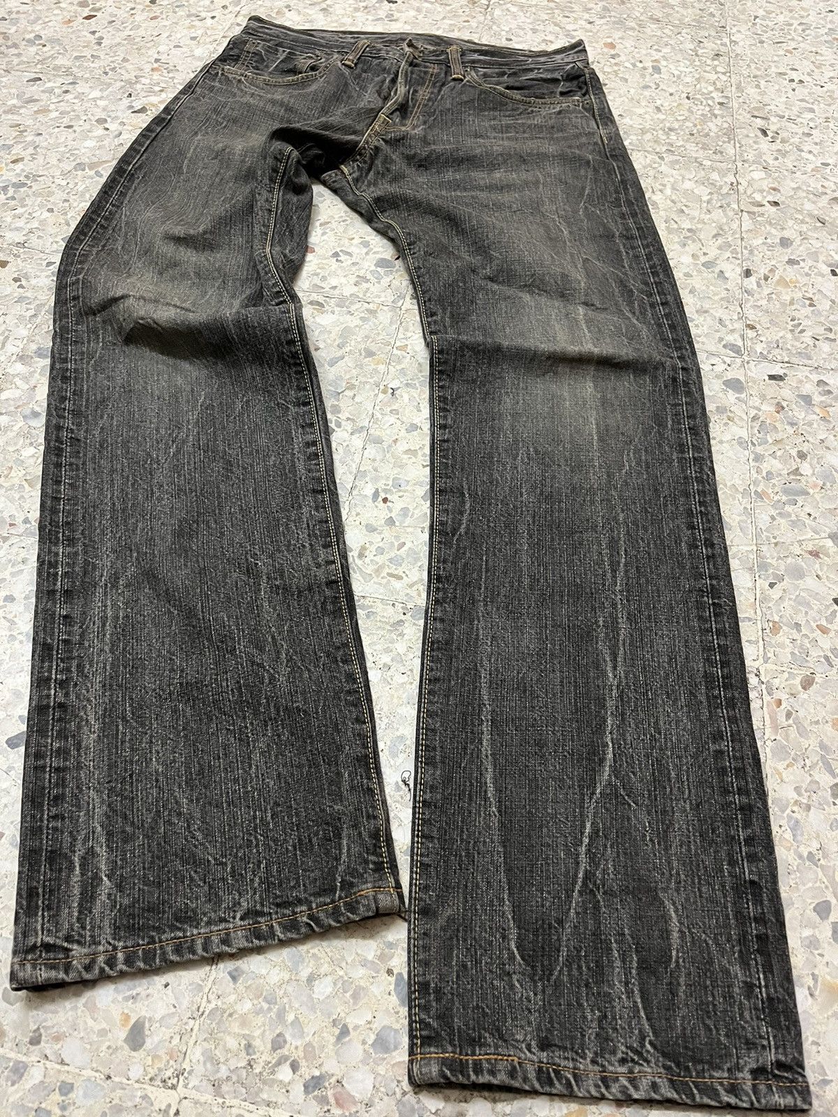 Edwin Vintage Edwin 505BXX red selvedge distressed denim Size US 32 / EU 48 - 13 Thumbnail