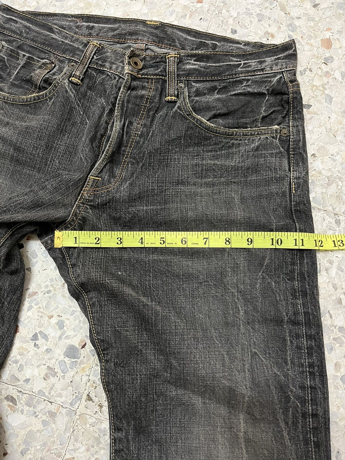 Edwin Vintage Edwin 505BXX red selvedge distressed denim Size US 32 / EU 48 - 12 Thumbnail