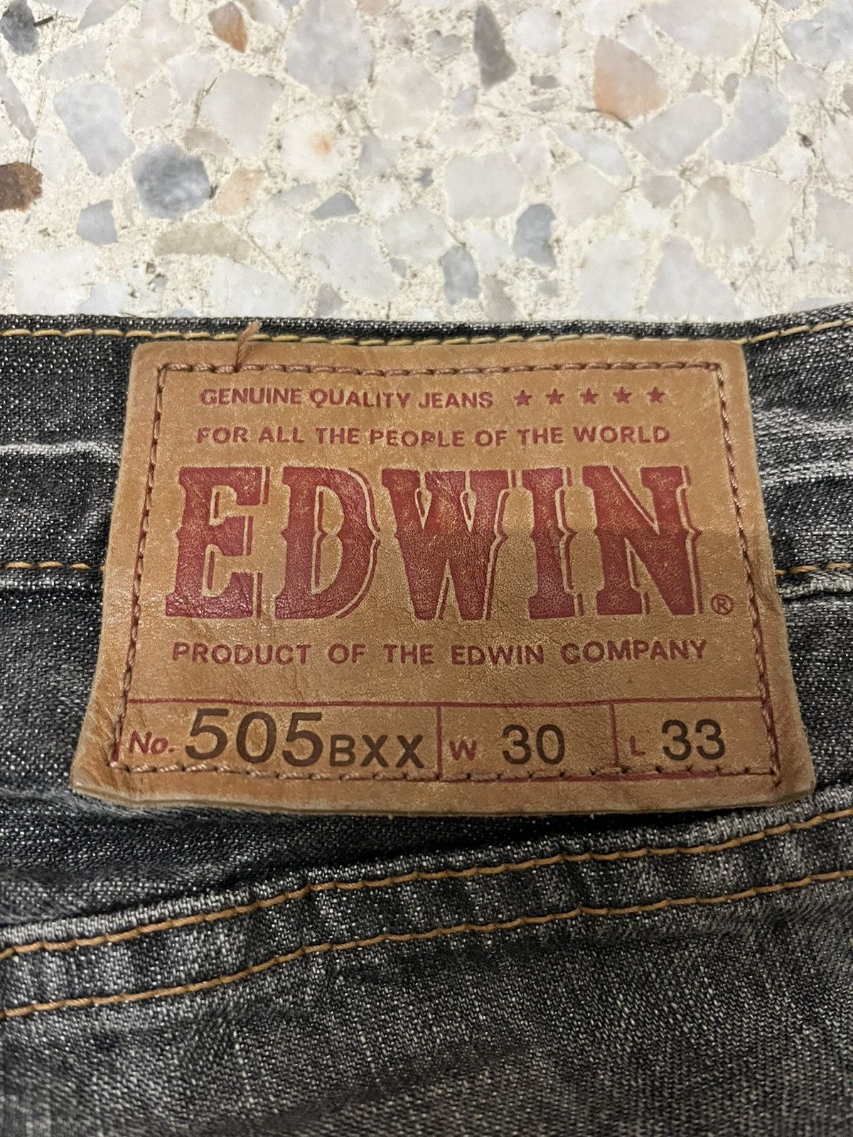 Edwin Vintage Edwin 505BXX red selvedge distressed denim Size US 32 / EU 48 - 5 Thumbnail