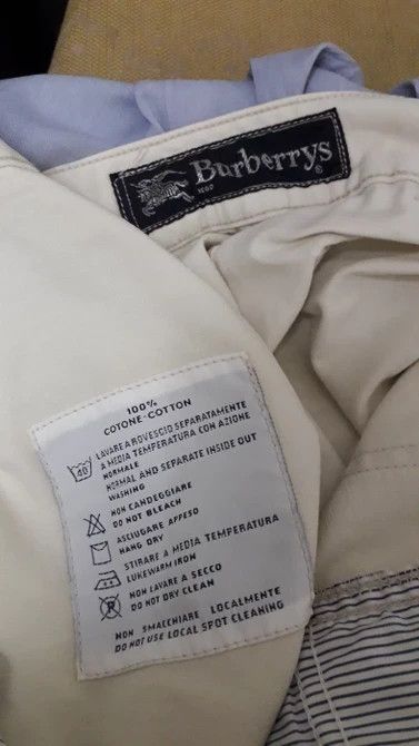 Burberry BURBERRY WHITE PANTS Size US 34 / EU 50 - 4 Thumbnail