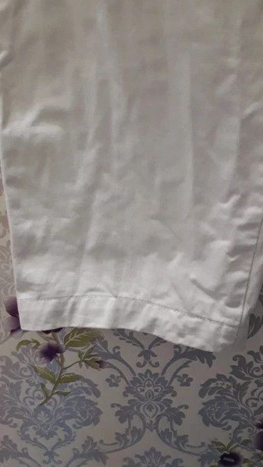 Burberry BURBERRY WHITE PANTS Size US 34 / EU 50 - 6 Thumbnail