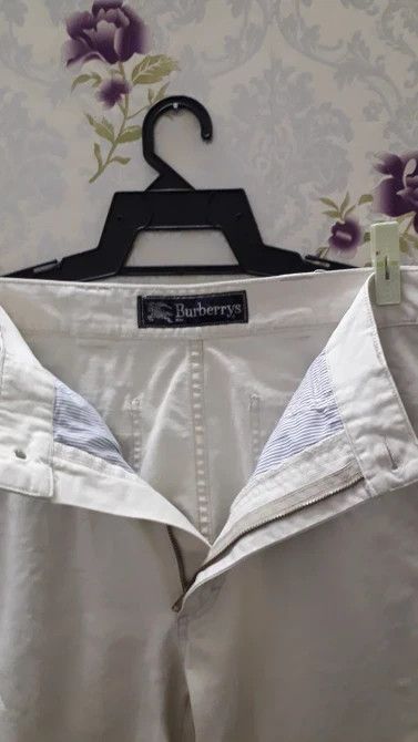 Burberry BURBERRY WHITE PANTS Size US 34 / EU 50 - 7 Thumbnail