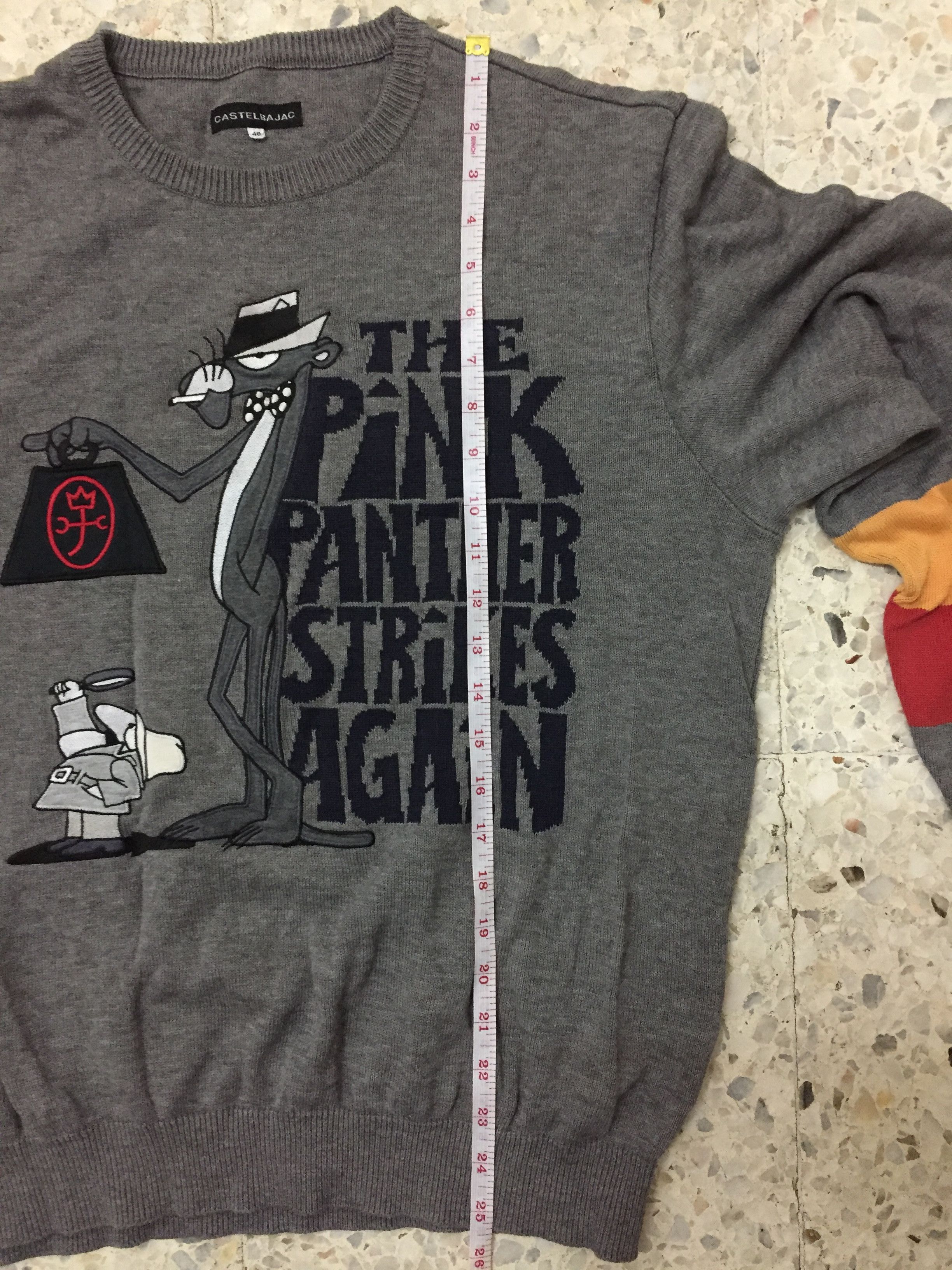 Jean Charles De Castelbajac The Pink pather X Charles De Castelbajac knitwear Size US S / EU 44-46 / 1 - 9 Thumbnail