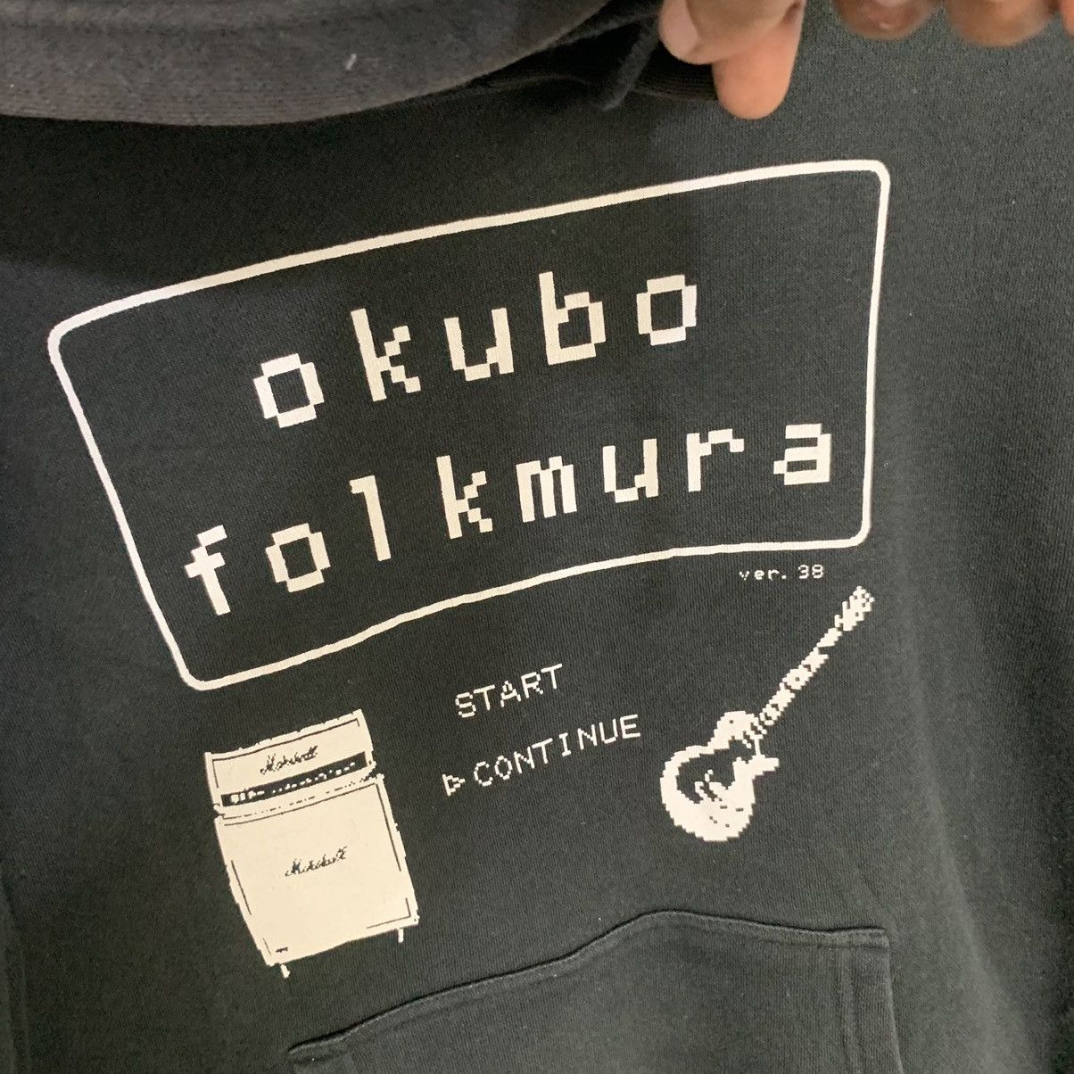 Japanese Brand Hoodie sweatshirt okubo folmura sun faded at hoodie Size US M / EU 48-50 / 2 - 3 Thumbnail