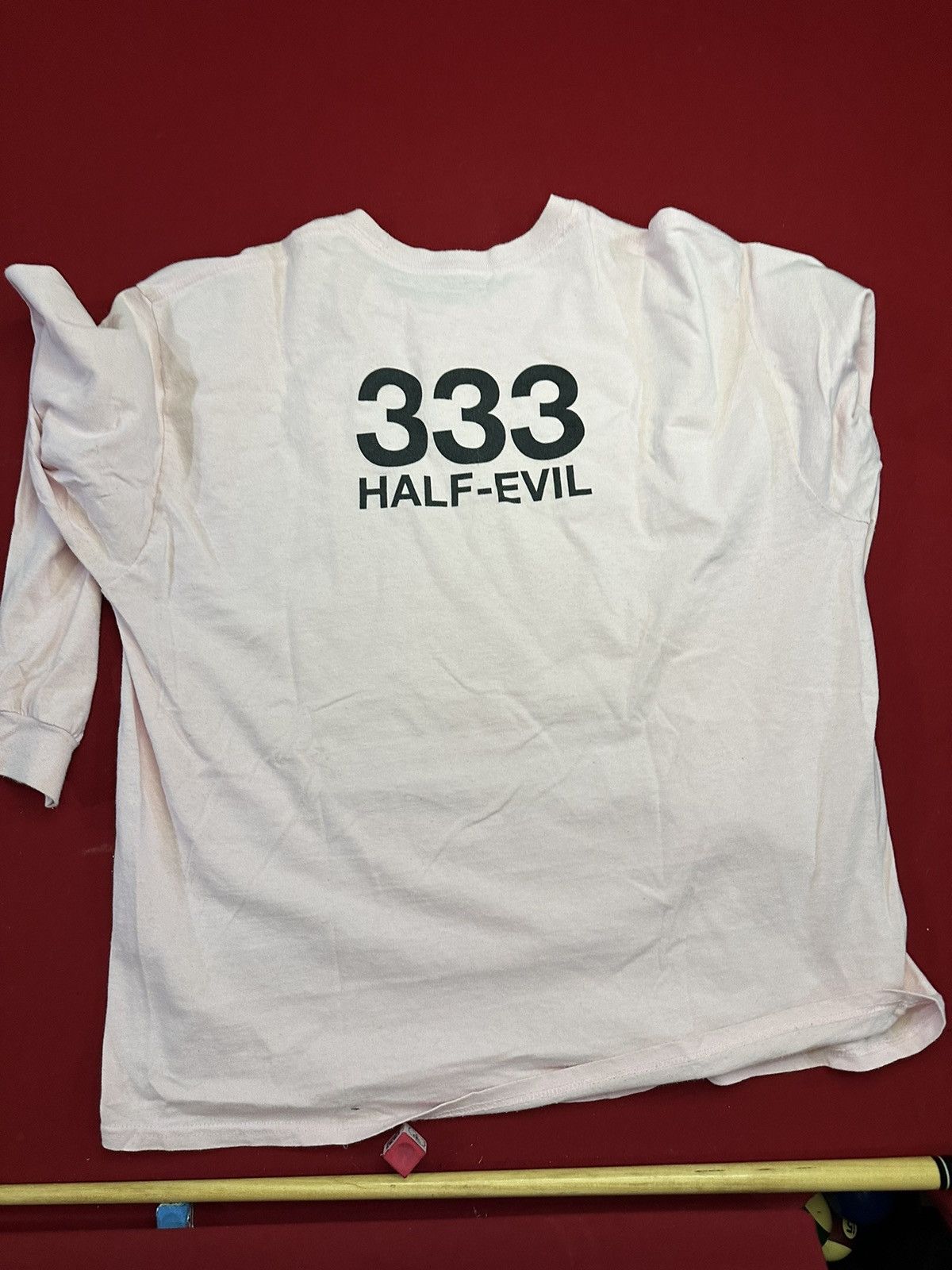 Half Evil Half Evil “I feel like destroying something beautiful” Tee Size US XL / EU 56 / 4 - 2 Thumbnail