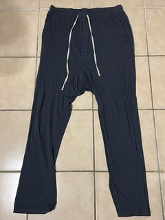 Rick Owens Off-White Tapered Lounge Pants