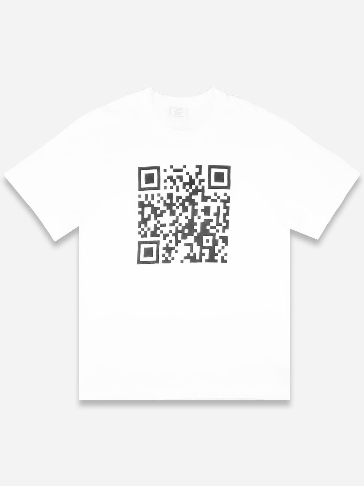 Vetements Vetements QR Code Tee - 2019 | Grailed