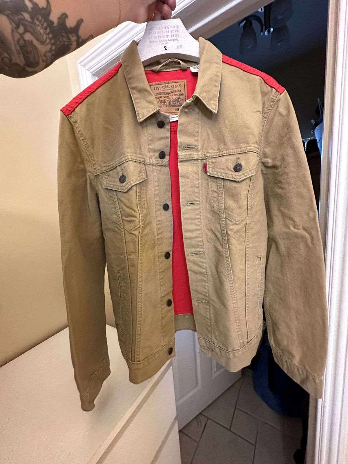 Justin timberlake levi's trucker jacket online