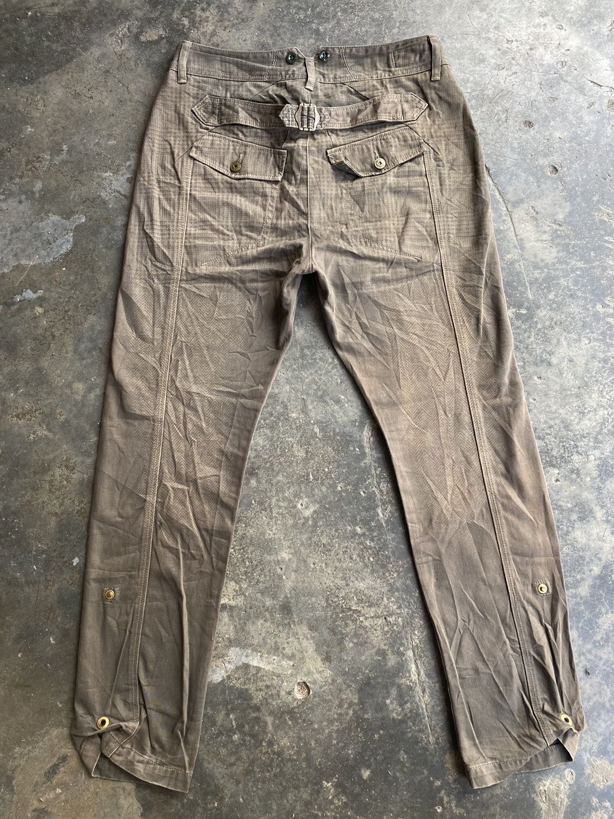 Marithe + Francois Girbaud Vintage Marithe Francois Girbaud Faded Pants Size US 33 - 2 Thumbnail