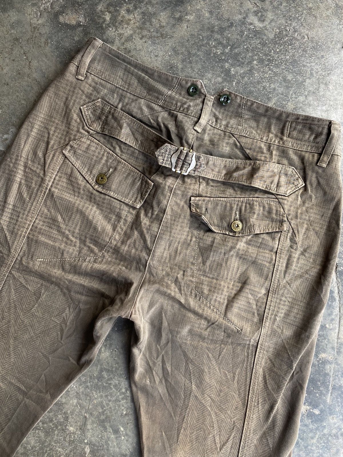 Marithe + Francois Girbaud Vintage Marithe Francois Girbaud Faded Pants Size US 33 - 4 Thumbnail