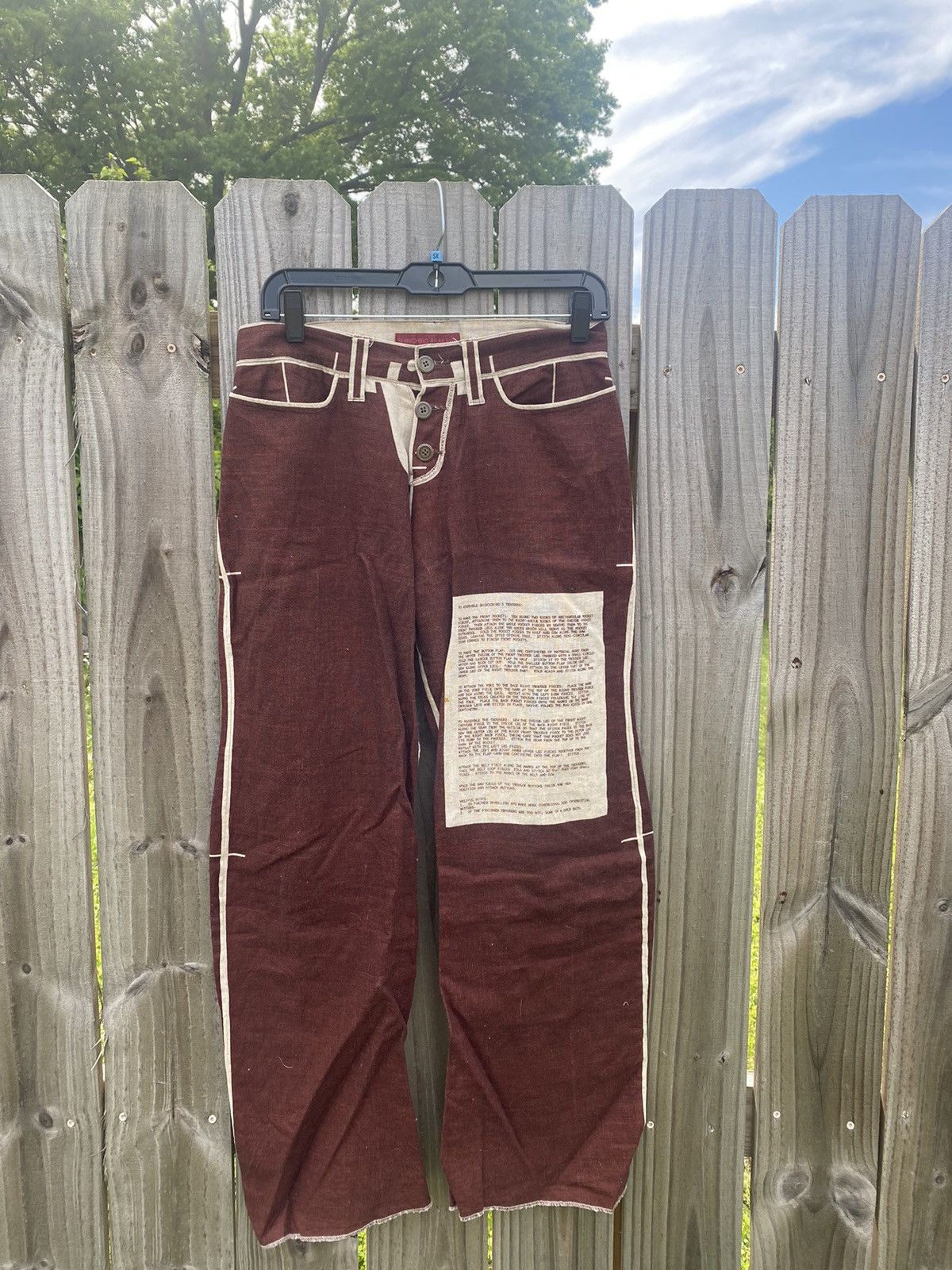 Shinichiro Arakawa Cut and Sew Pants
