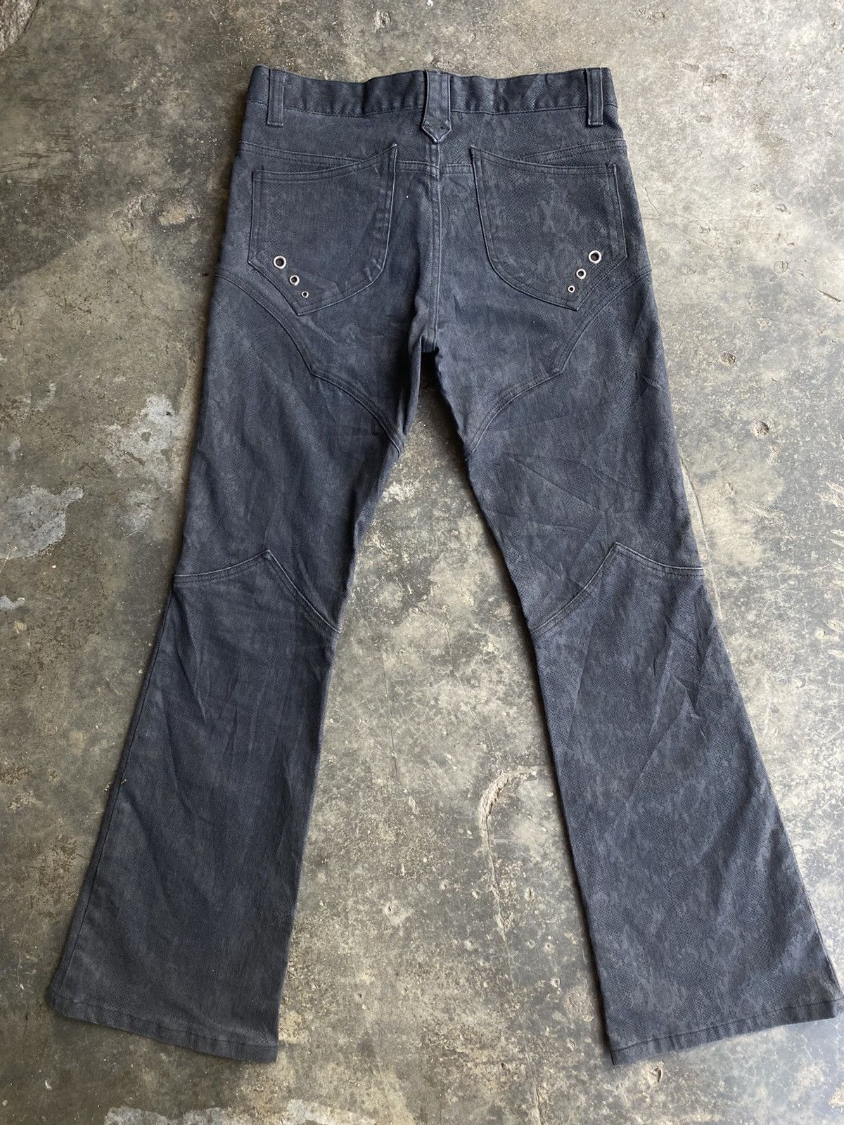 If Six Was Nine × Japanese Brand Semantic Design Flare Pants