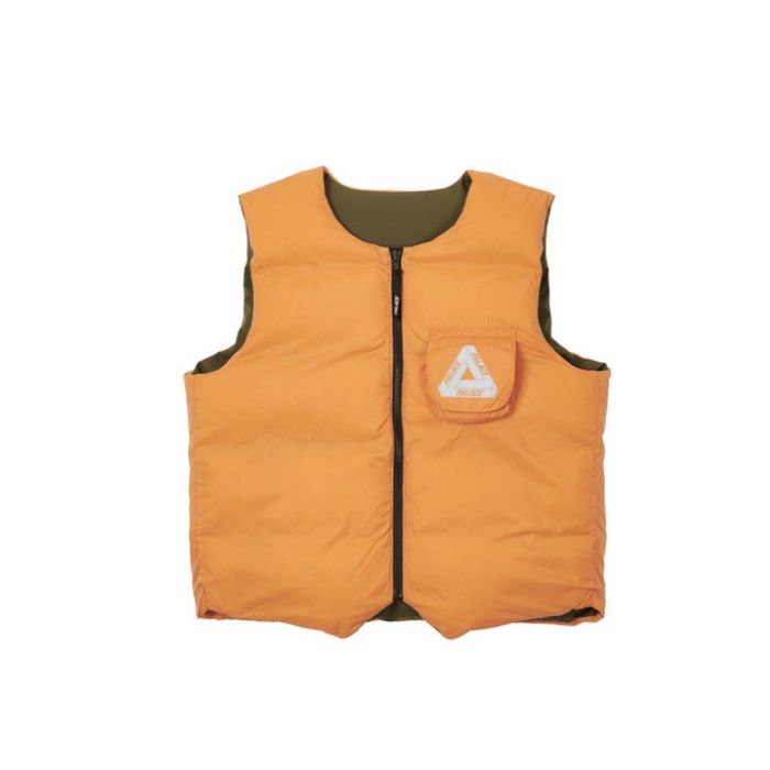 Palace Palace Gore-Tex Infinium Reverso Down Vest | Grailed