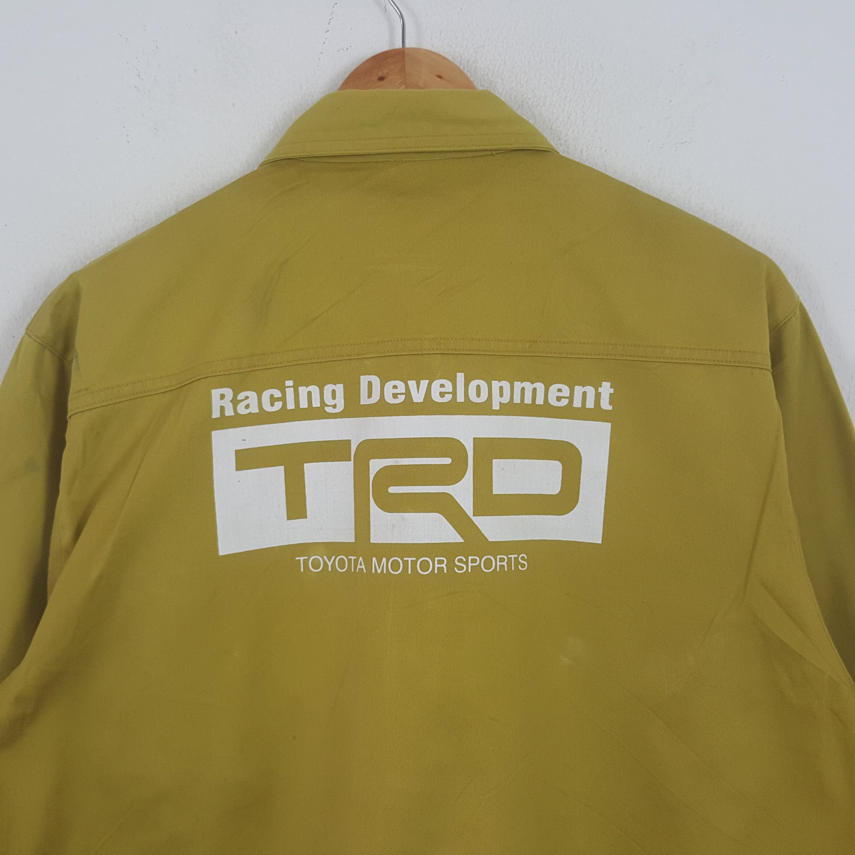Japanese Brand × Vintage Vintage TRD Racing Development Toyota Team Custom Art Jacket Size US M / EU 48-50 / 2 - 2 Thumbnail