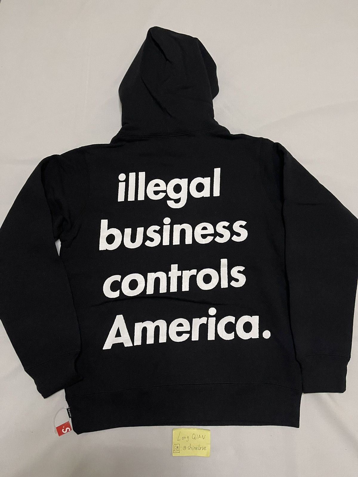 Supreme Illegal Business Hoodie | Grailed