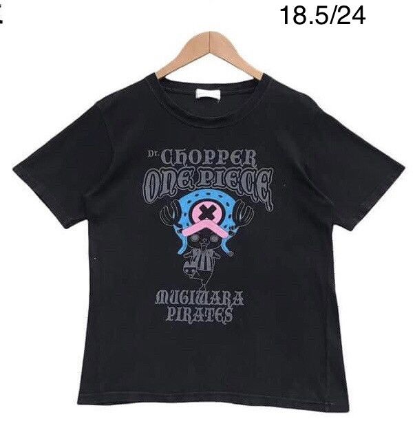 image of Anima x Cartoon Network One Piece • Tony Tony Chopper • Mugiwara Pirates in Black (Size Small)