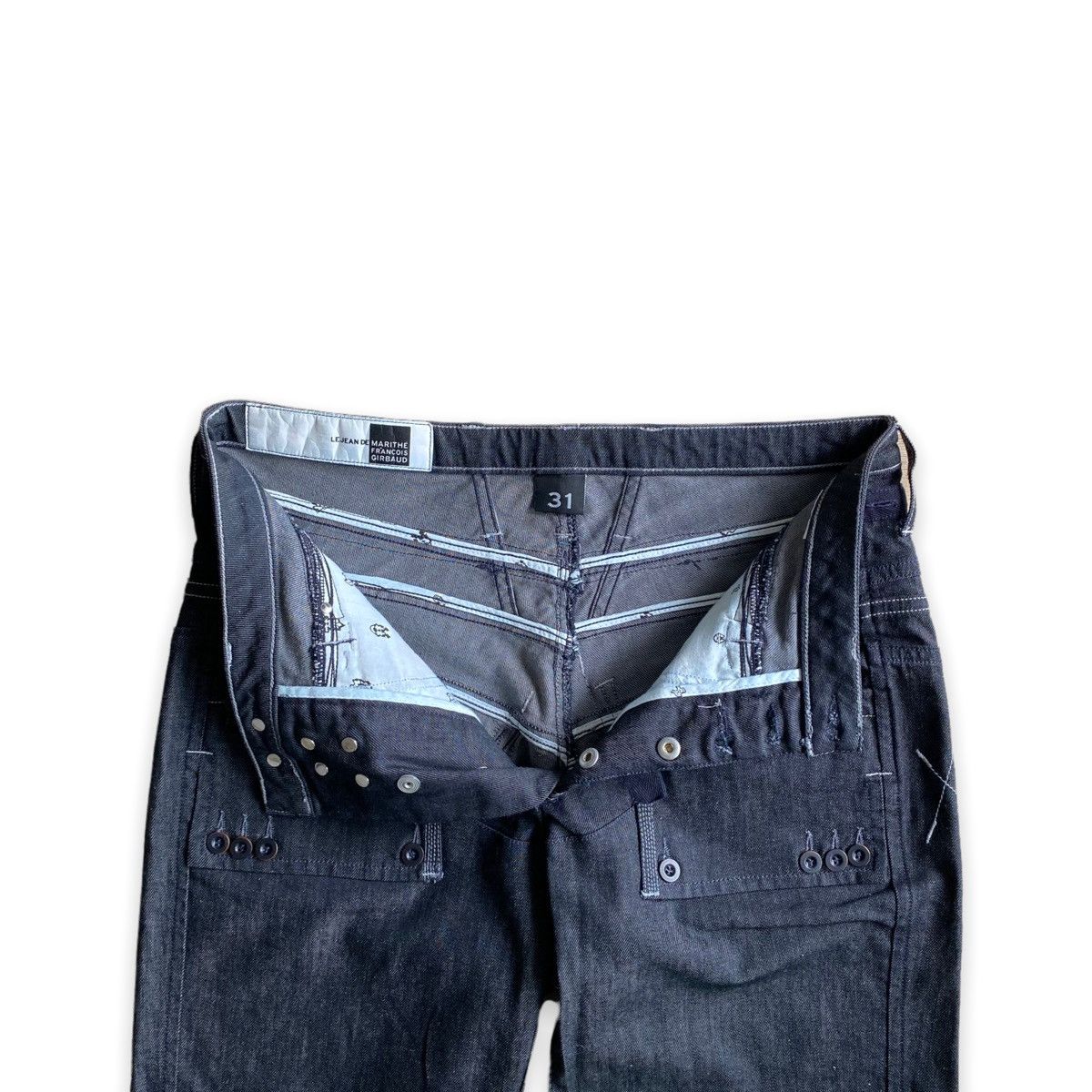 Marithe + Francois Girbaud Marithe Francois Girbaud Slim Fit Jeans Size US 31 - 10 Thumbnail