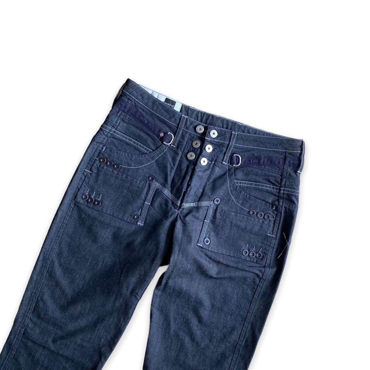 Marithe + Francois Girbaud Marithe Francois Girbaud Slim Fit Jeans Size US 31 - 6 Thumbnail