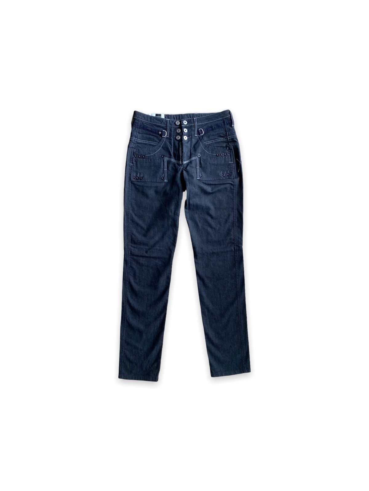 Marithe + Francois Girbaud Marithe Francois Girbaud Slim Fit Jeans Size US 31 - 2 Thumbnail