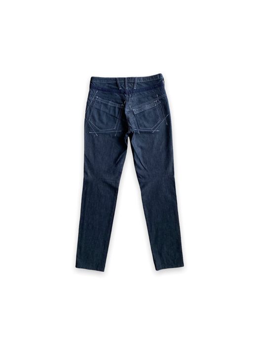 Jeans Marithé Et François Girbaud Slim Bleu Taille 36/38 (US 26) - Neuf Porté Une Seule Fois - 98% Coton 2% élasthanne